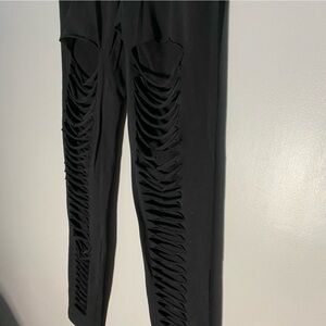 Express ripped leggings
